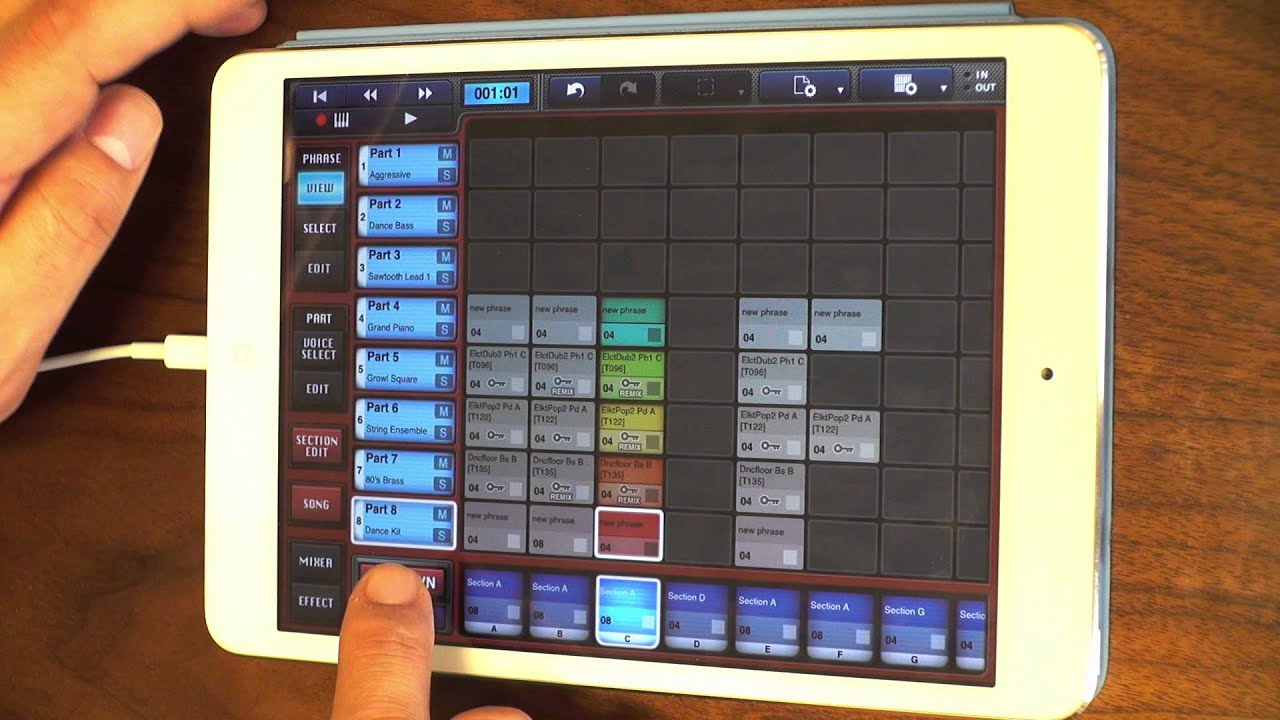 Ipadアプリで歌もの Ivocaloid と Mobile Music Sequencer で作曲する方法 Youtube