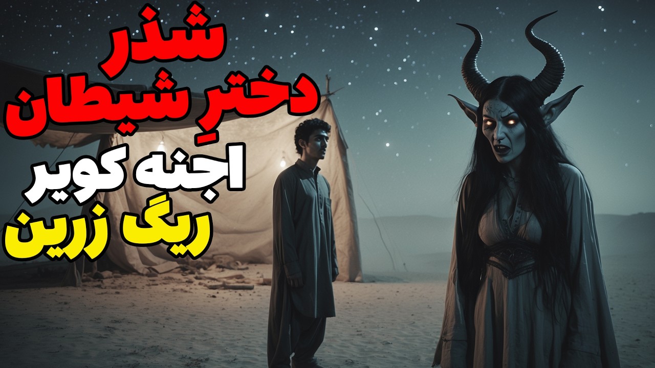 داستان ترسناک شذر دختر شیطان : مواجه با اجنه کویر ریگ زرین