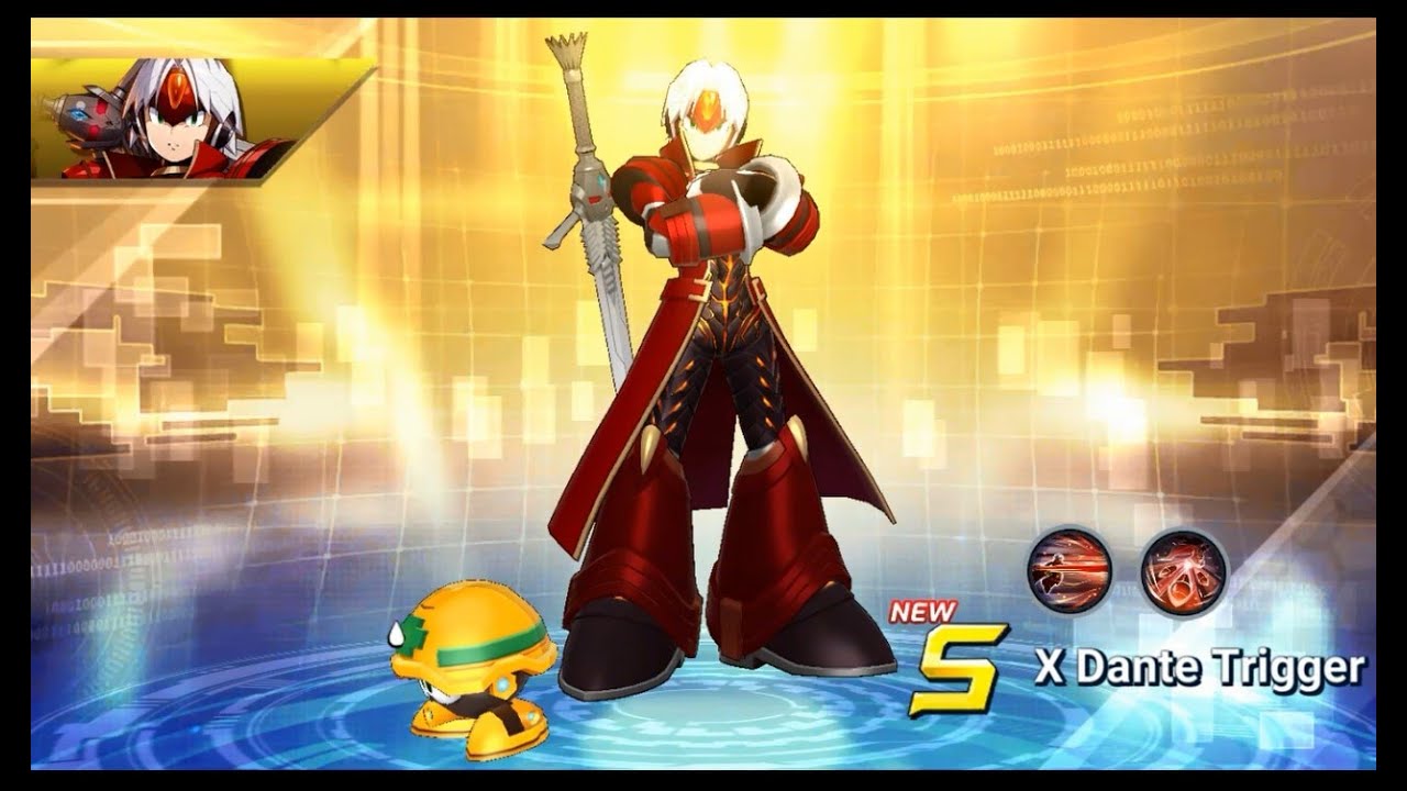 X Dante Trigger XHunters Event (Megaman X Dive) YouTube
