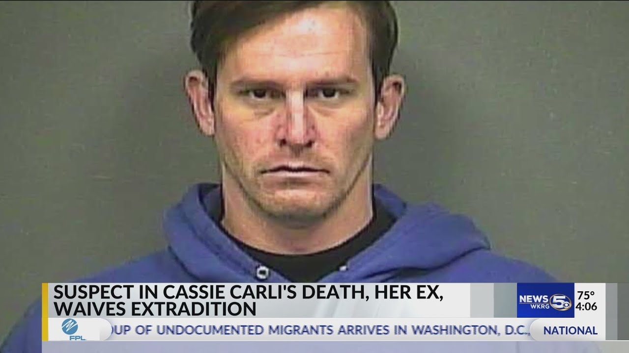 Suspect in Cassie Carli's Death, her Ex, Waives Extradition