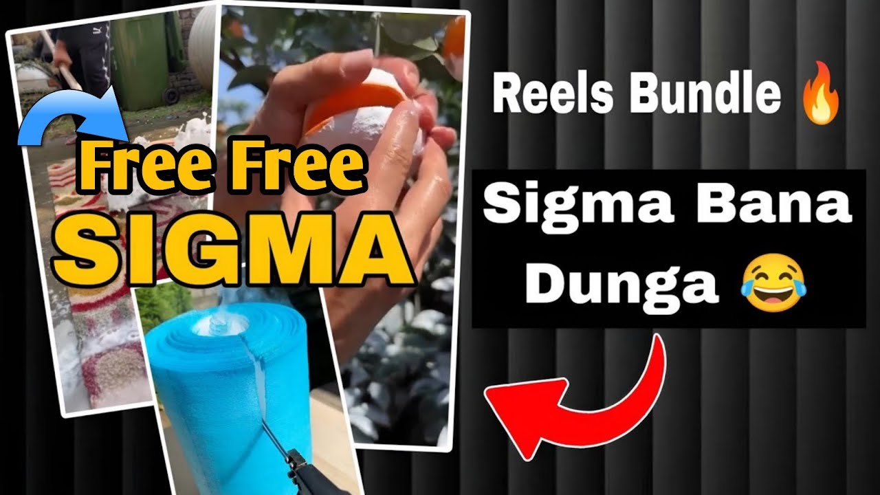 1000+ Sigma + Funny Viral Reels Bundle For Free Download 🚀 
