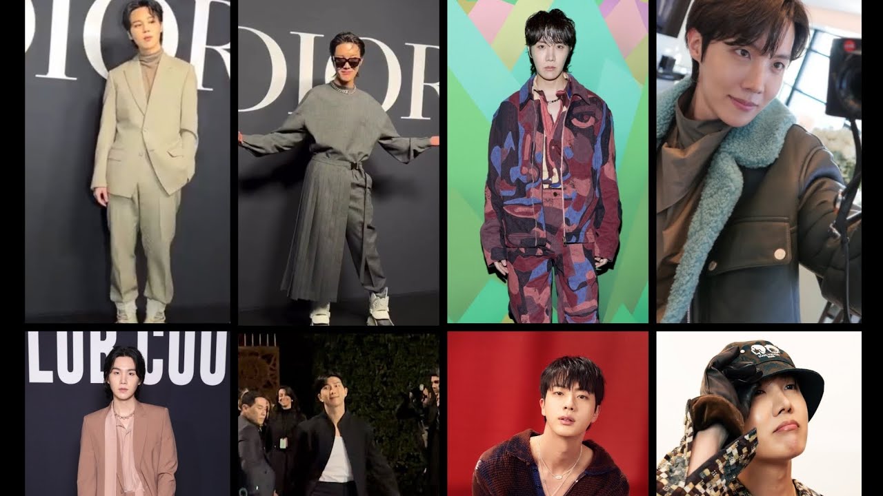 BTS (PRINCIPAL FIGURA DE LOS EVENTOS DE MODA)👑💜🔥