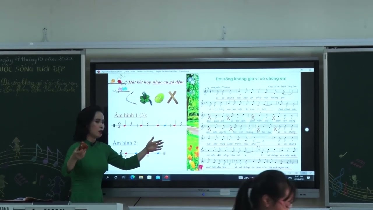 Hội thi giáo viên giỏi cấp thành phố - Môn âm nhạc - Chủ đề cuộc sống tươi đẹp