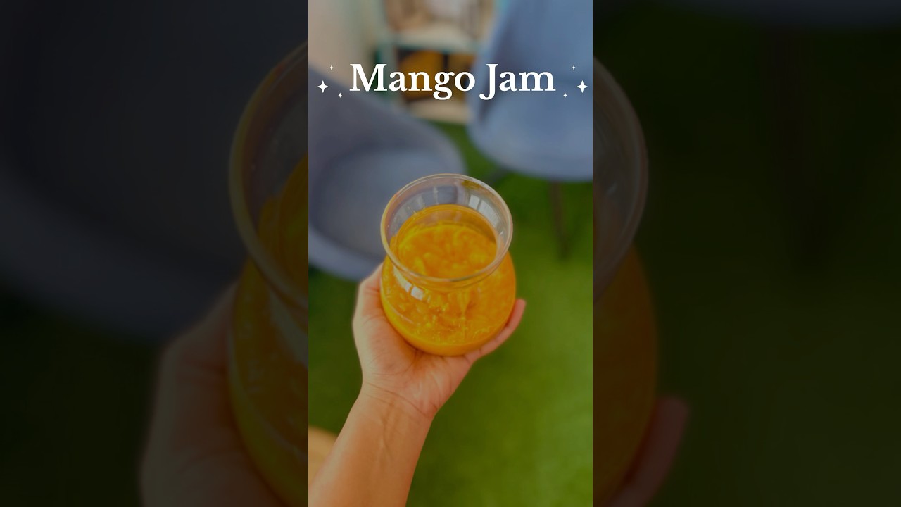 Домашнее варенье из манго за 20 минут | Без пектина и консервантов | Рецепт индийского манго🥭🍯 