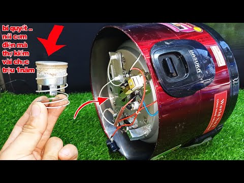 cách sửa nồi cơm điện nhảy sớm, cách khắc phục nồi cơm điện nhảy sớm sáng tạo hay mỗi ngày