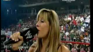 Lilian Garcia says good bye to the WWE [HD]