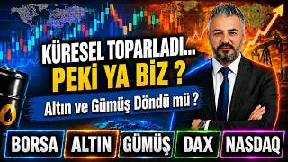 Enflasyon Verisi Öncesi Satış Devam Etti | Tüm Gözler Petrolde..| #borsa #altın #gümüş #dax #nasdaq