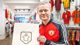 Mark Goldbridge Goes Shopping For CLASSIC Football Shirts  Shirt Shopping