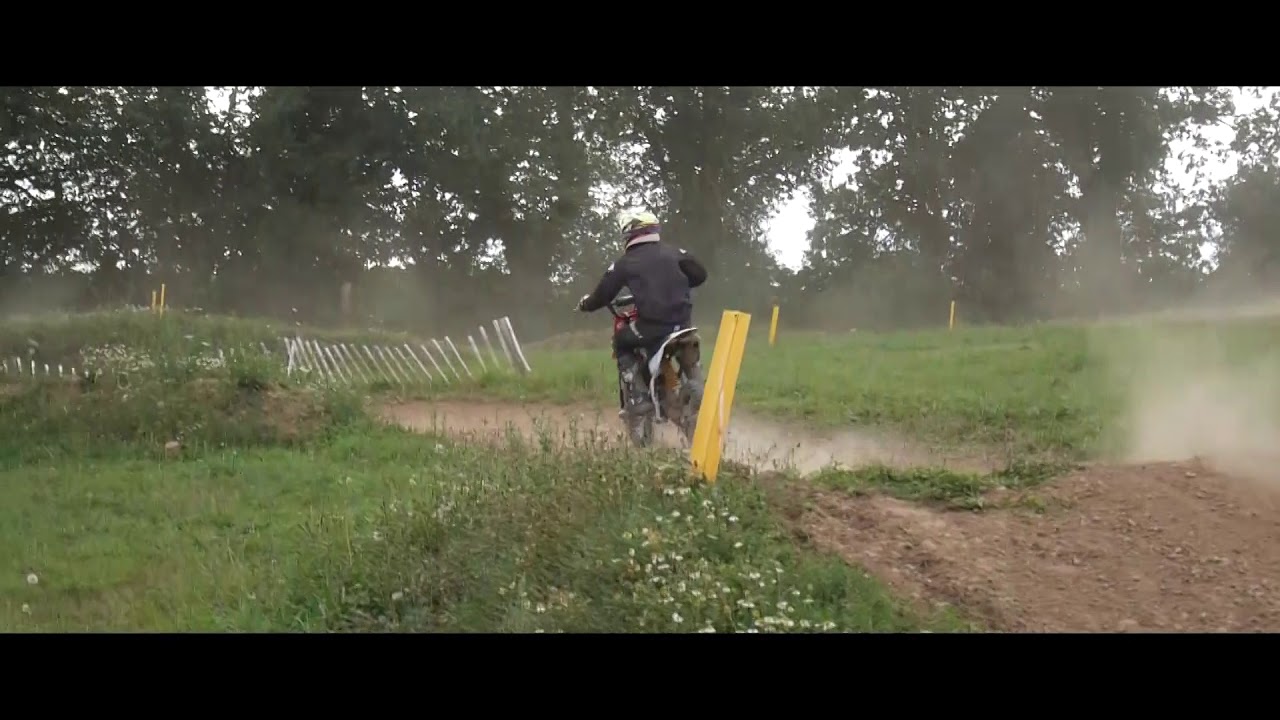 Entrainement sur le terrain de New Bike Park