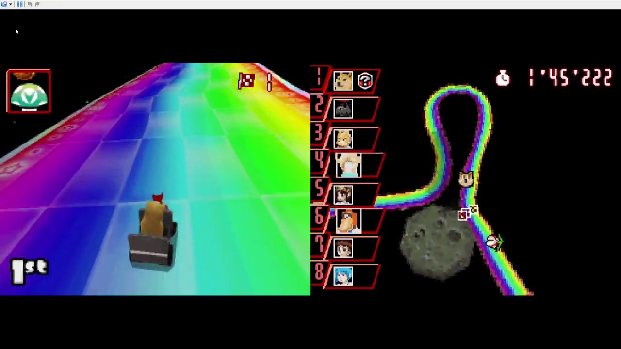 Ermii Kart DS Legacy Edition - 300cc Mirror Mode Leaf Cup & Lightning Cup & Ending #20