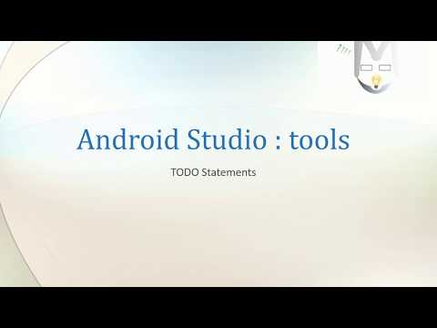 Android Studio - TODO Statements