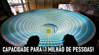 Confira o PROJETO BIZARRO do ESTÁDIO com CAPACIDADE para 1 MILHÃO  de PESSOAS!