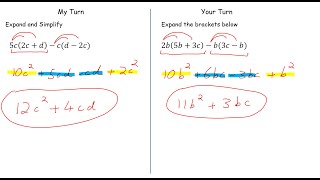 6) Expand and Simplify Single Brackets Wealth