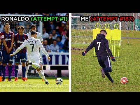 Cristiano Ronaldo Did This in 1 Attempt... I Did It In #?...