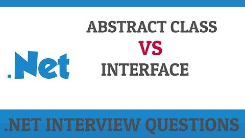 Abstract Class Vs Interface in C# | C# Interview Question | IQBees
