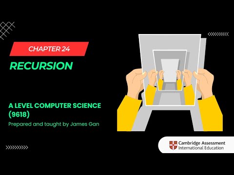 AS & A Level Computer Science (9618) - Chapter 24: Recursion