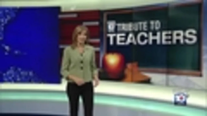 Special education teacher Debbie Wagner praised by...