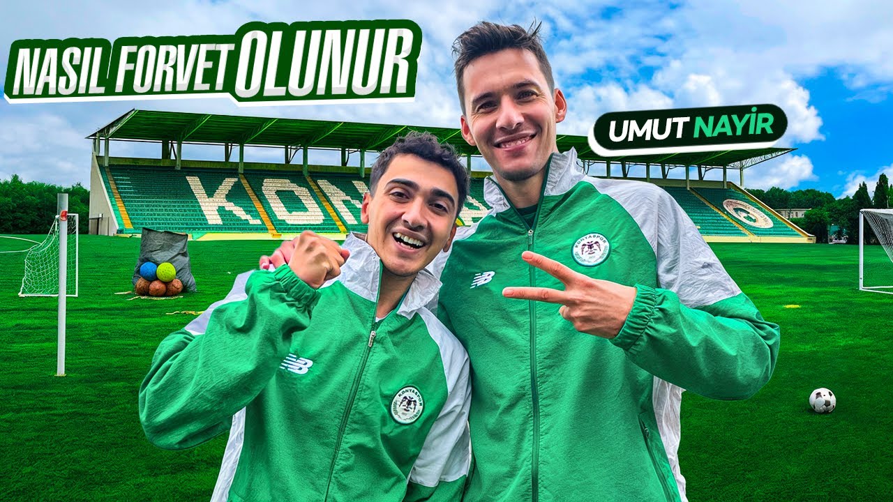 BİR GÜNDE FORVET OLDUM!