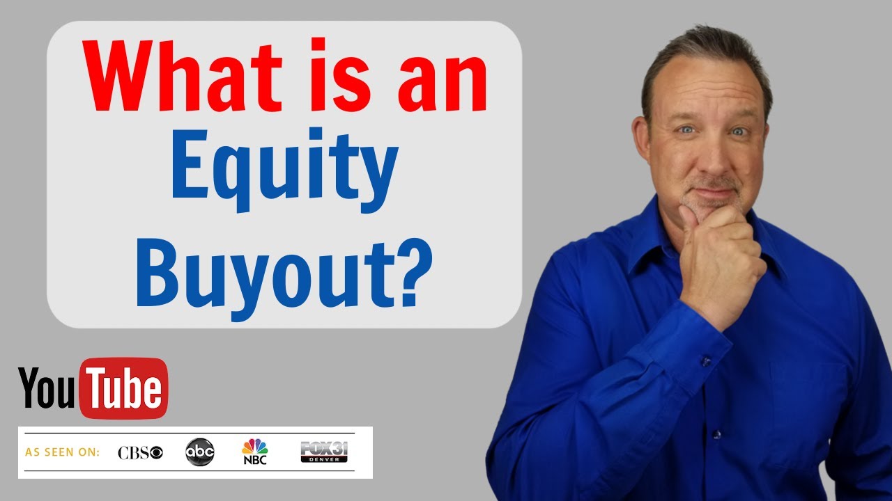 What is a Divorce Equity BuyOut Refinance? YouTube