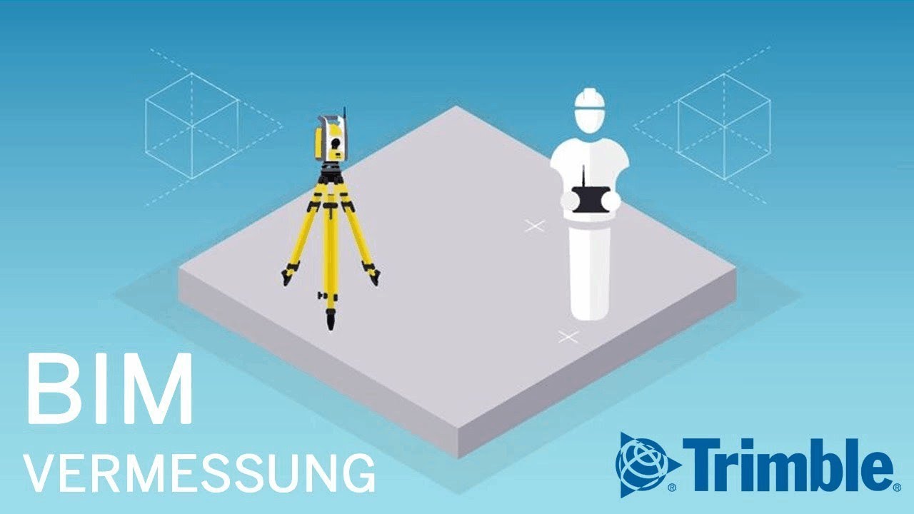 Vermessung mit Robotic Total Station & BIM-Software ►Schneller & präzise abstecken | Trimble