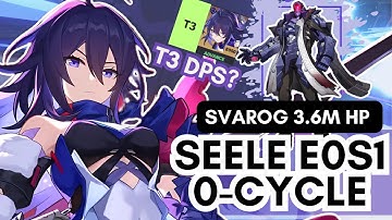 Powercrept DPS Still Destroying Svarog | MoC v3.4 (0-cycle) - Seele E0S1