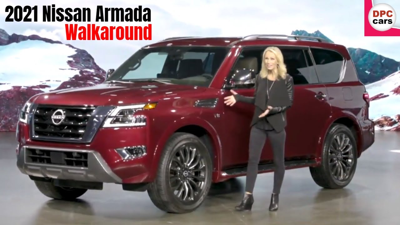 Nissan Armada 2021 Model Walkaround - YouTube
