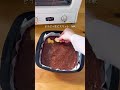【混ぜて焼くだけ！】トースターで作る簡単ブラウニー🍫 #アラジン #アラジントースター #簡単レシピ #ブラウニー #お菓子作り #おうちカフェ #バレンタインデー #バレンタインレシピ