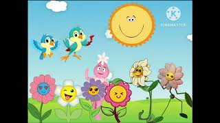 Foofas Happy Song With Flowers Birds And The Sun