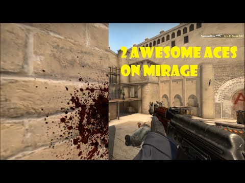 CS:GO 2 Awesome Aces On Mirage  |  SpoonerMine