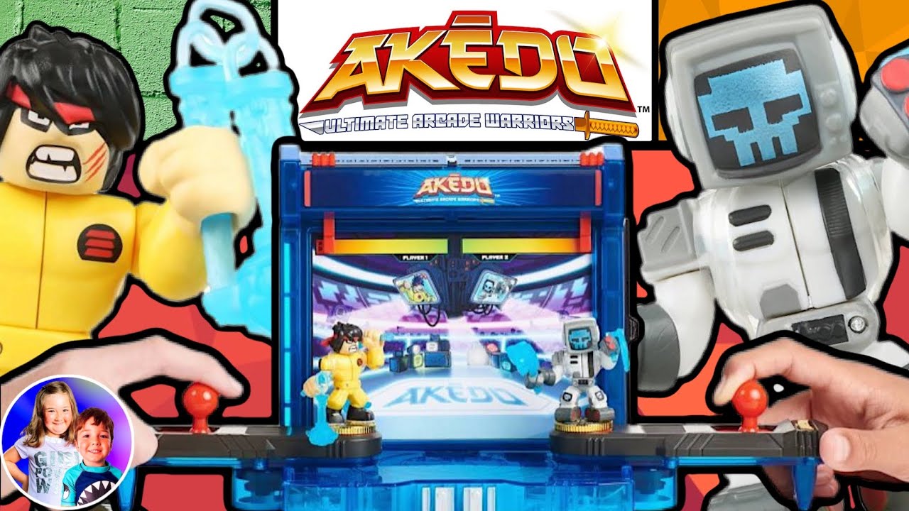Akedo Ultimate Battle Arena and Legendary Single Warrior Unboxing, Play ...