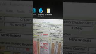 Contador 0-9 PIC Simulator IDE
