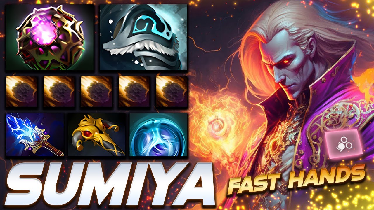 Sumiya Invoker Lightning Fast Hands - Dota 2 Pro Gameplay [Watch & Learn]