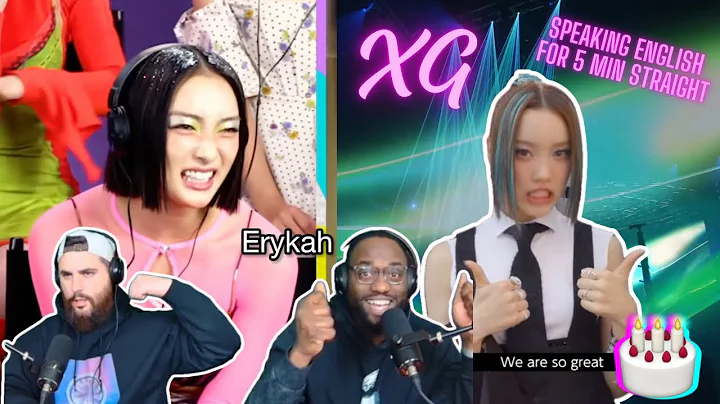 XG speaking English for 5 mins straight 🐺 (Reaction) #XG #XGALX #ALPHAZ