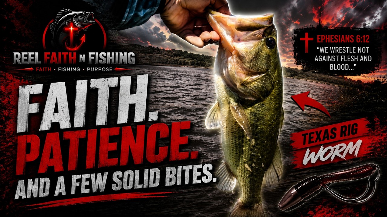 Faith, Patience, and a Few Solid Bites | Texas Rig Bass Fishing