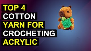Top 4 Cotton Yarn For Crocheting Acrylic | Soft Cotton Blend Crochet Yarn screenshot 5
