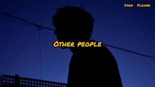 LP- Other People (letra en español)