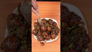 🥬 ASMR Cabbage Manchurian 🔥 | Crispy Veg Manchurian Sounds 🤤 #shorts #short
