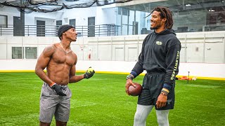 I Pulled Up On Cam Newton & The Patriots For a Workout..