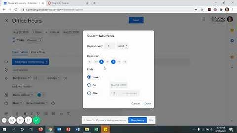 Adding a Google Meet to Canvas