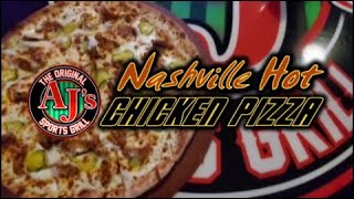 Nashville Hot Chicken Pizza