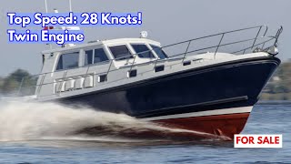€895,000 Category 'A' Coastal EXPLORER Yacht FOR SALE! | North-Line 42 Wheelhouse!