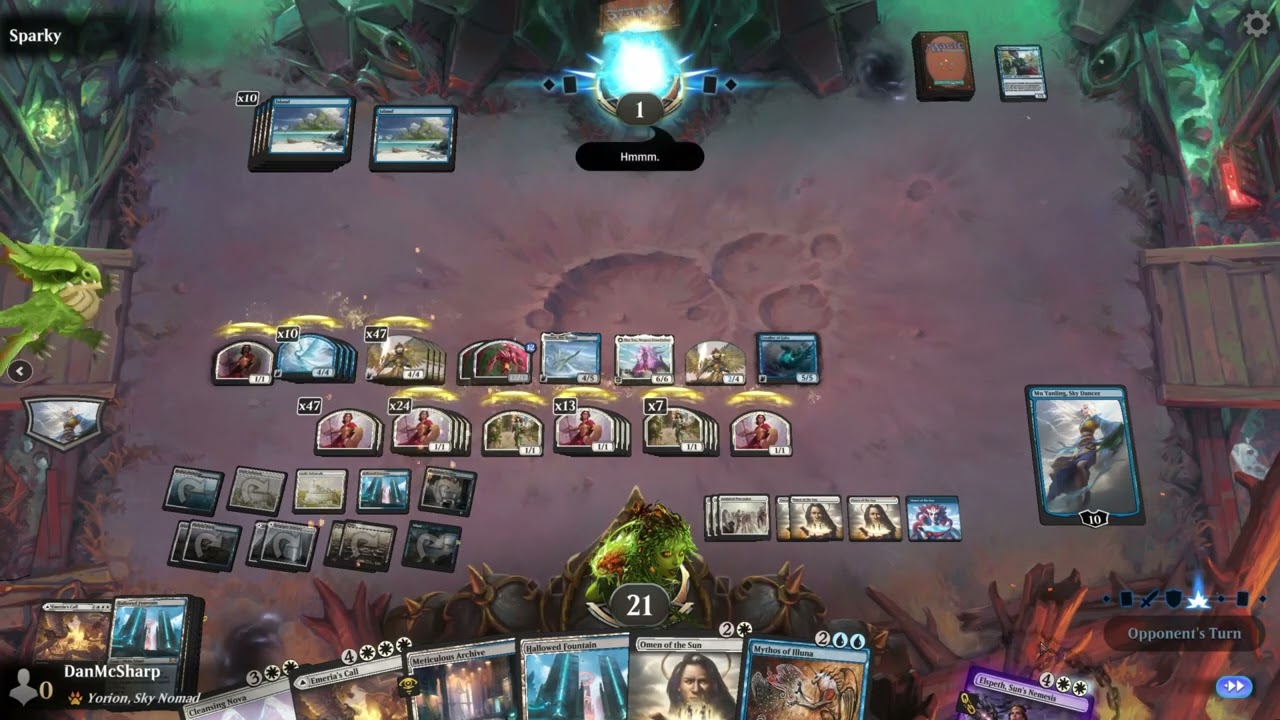 A Courageous Octopus in MTGA