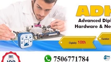 "Hardware & Networking Mastery | Job-Ready in 3 Months | Call: 7738283407"