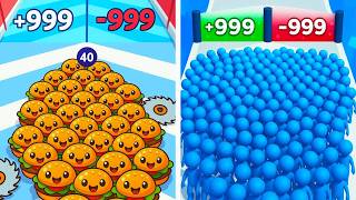 Food Run Vs Count Masters  🍌🍋🍓 Walkthrough All New Max Update Mobile Tiktok Gameplay Gh2382