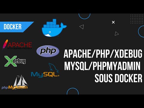 Docker Container : PHP,  XDebug, Apache, MySQL, phpMyAdmin