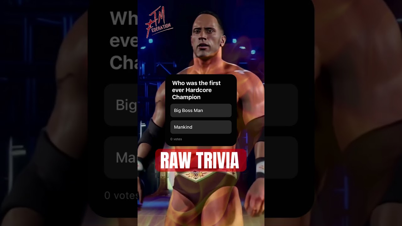WWF RAW TRIVIA: Hardcore Championship