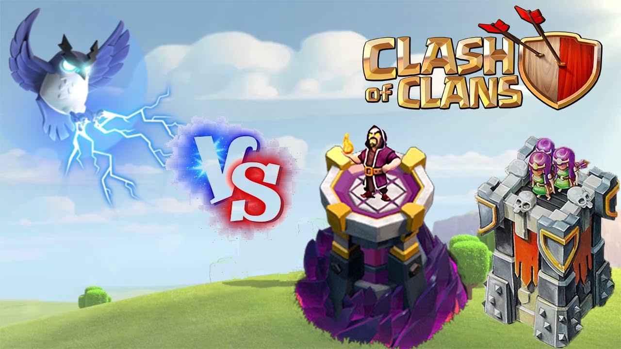 ARCHER WIZARD TOWER VS ELECTRO OWL 