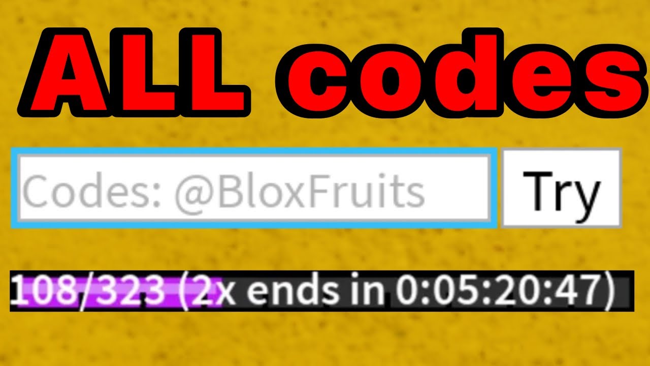 2023* ALL 19 working codes in 1 minute.. (Blox Fruits) 