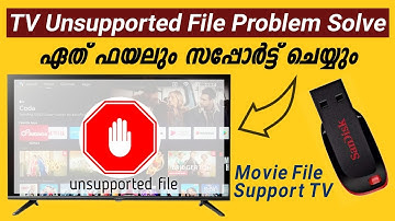 How To Solve Unsupported File Format In TV // Pendrive File Not Support | Fix The Problem #tv #movie