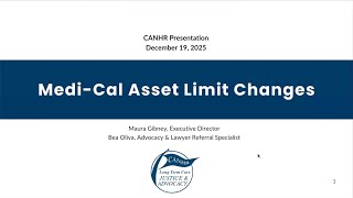 Medi Cal Asset Limit Changes